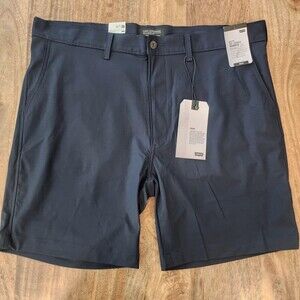 Levi's XX Chino Shorts Mens 40 Blue Tech Performance Stretch Quick Dry UPF 50
